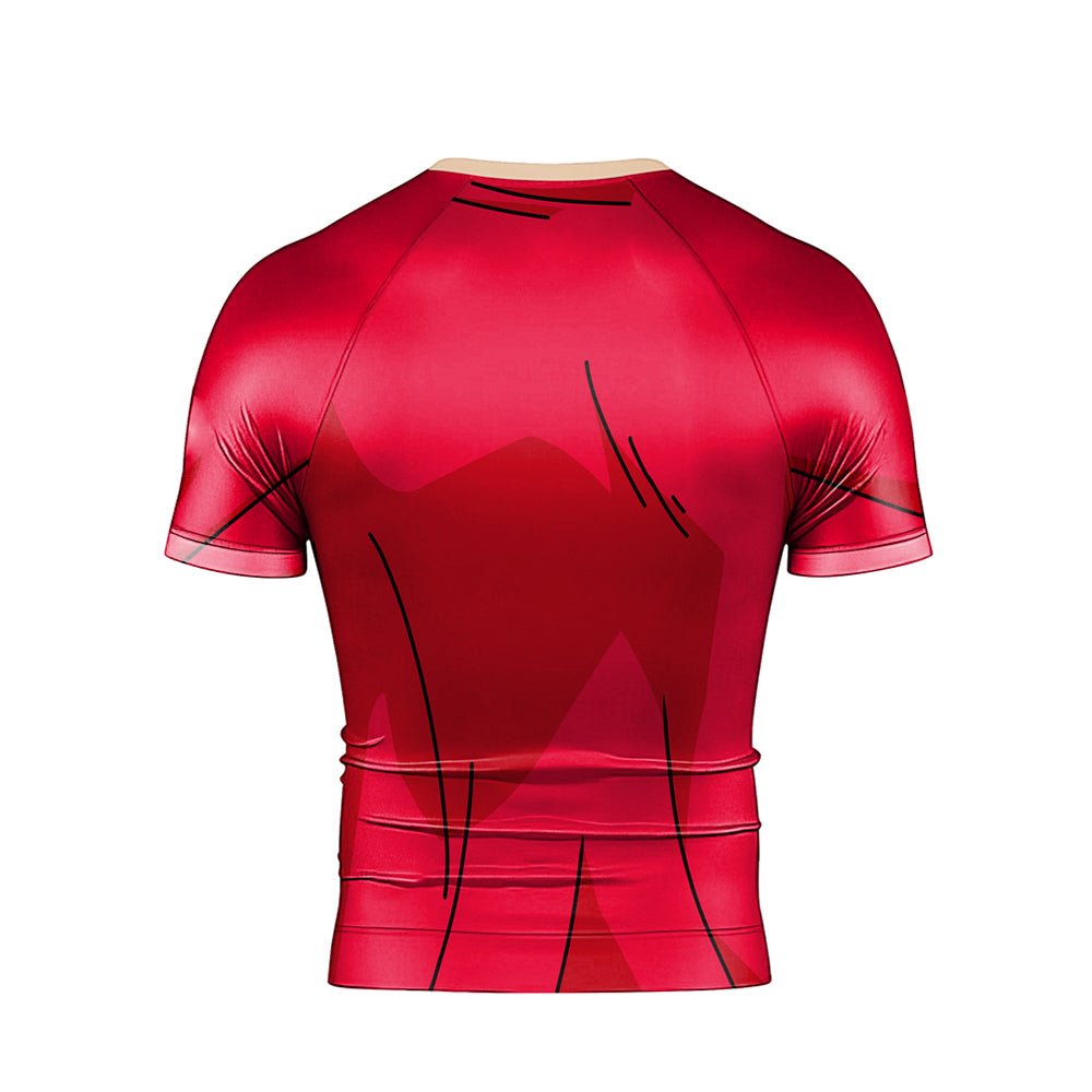 Classic Luffy Short Sleeve Rash Guard - BattleFitGear