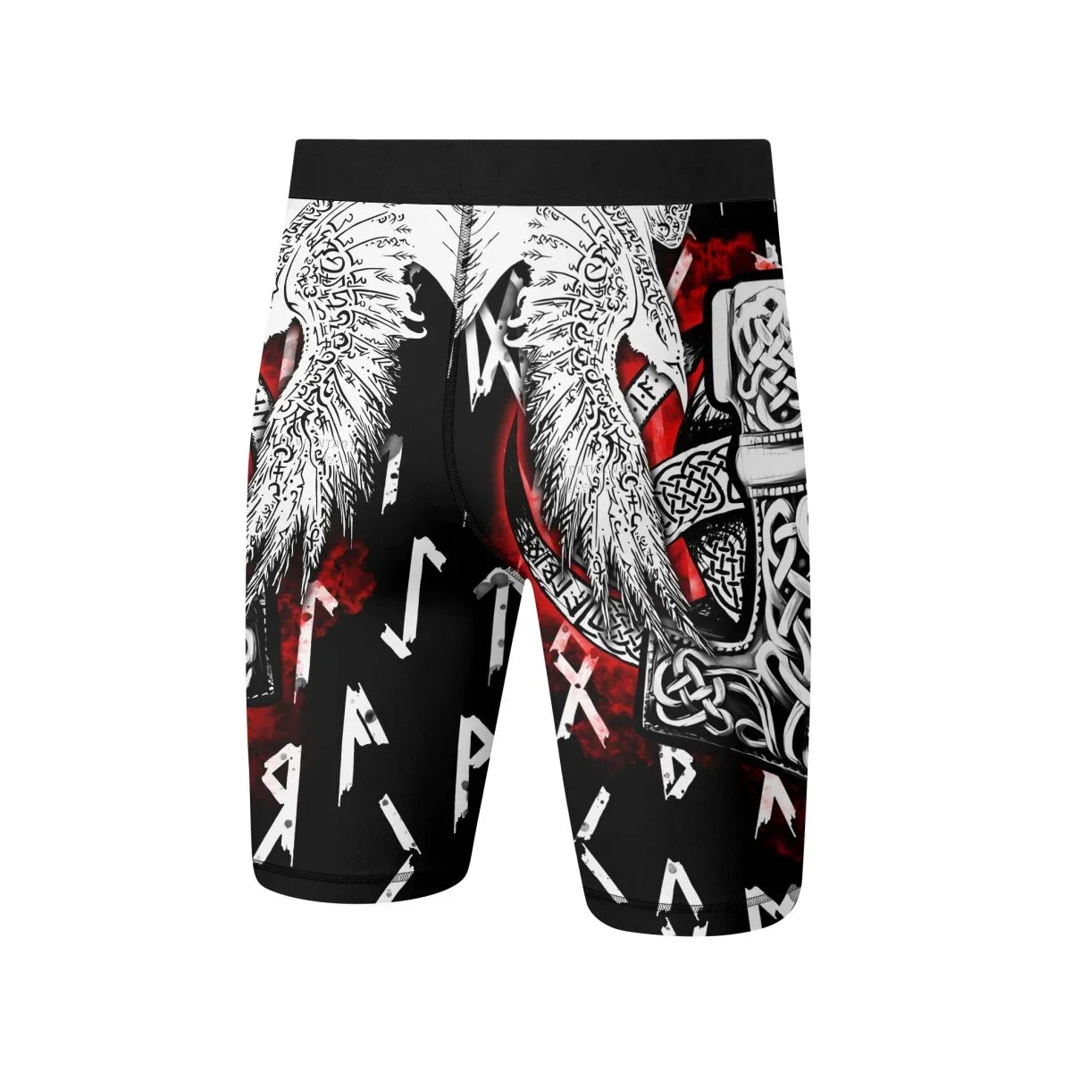 Cool Eagle Vegvisir Compression Shorts - BattleFitGear
