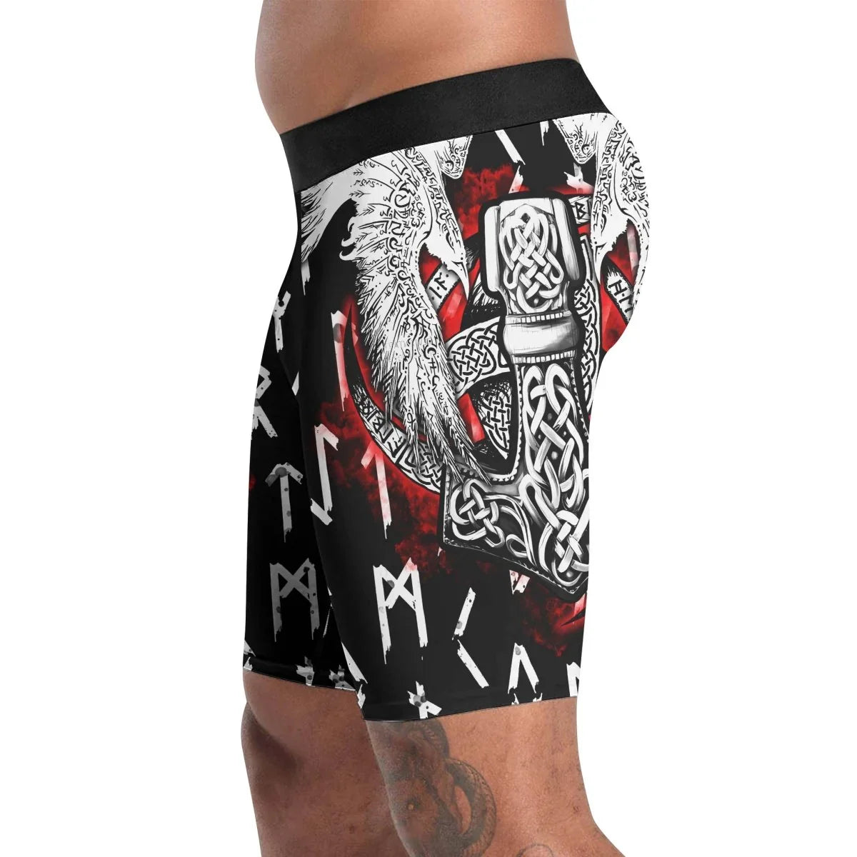 Cool Eagle Vegvisir Compression Shorts - BattleFitGear