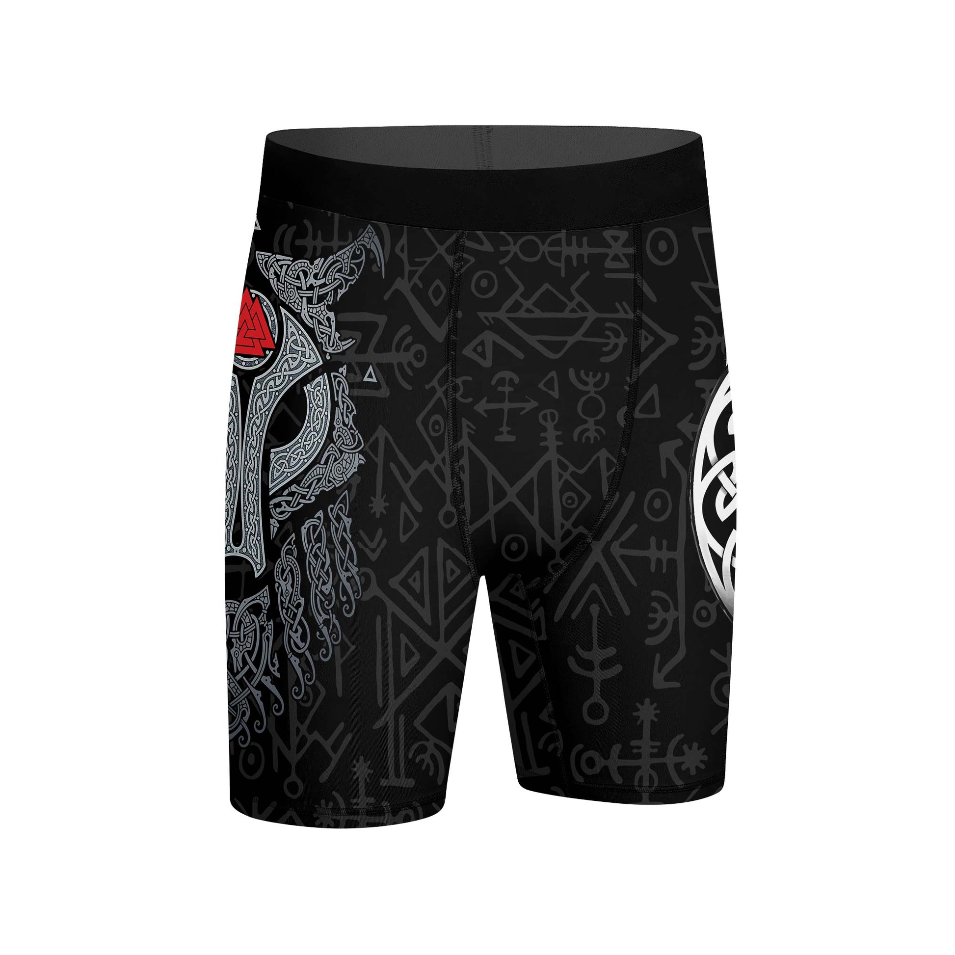 Cool Wolf Vegvisir Compression Shorts