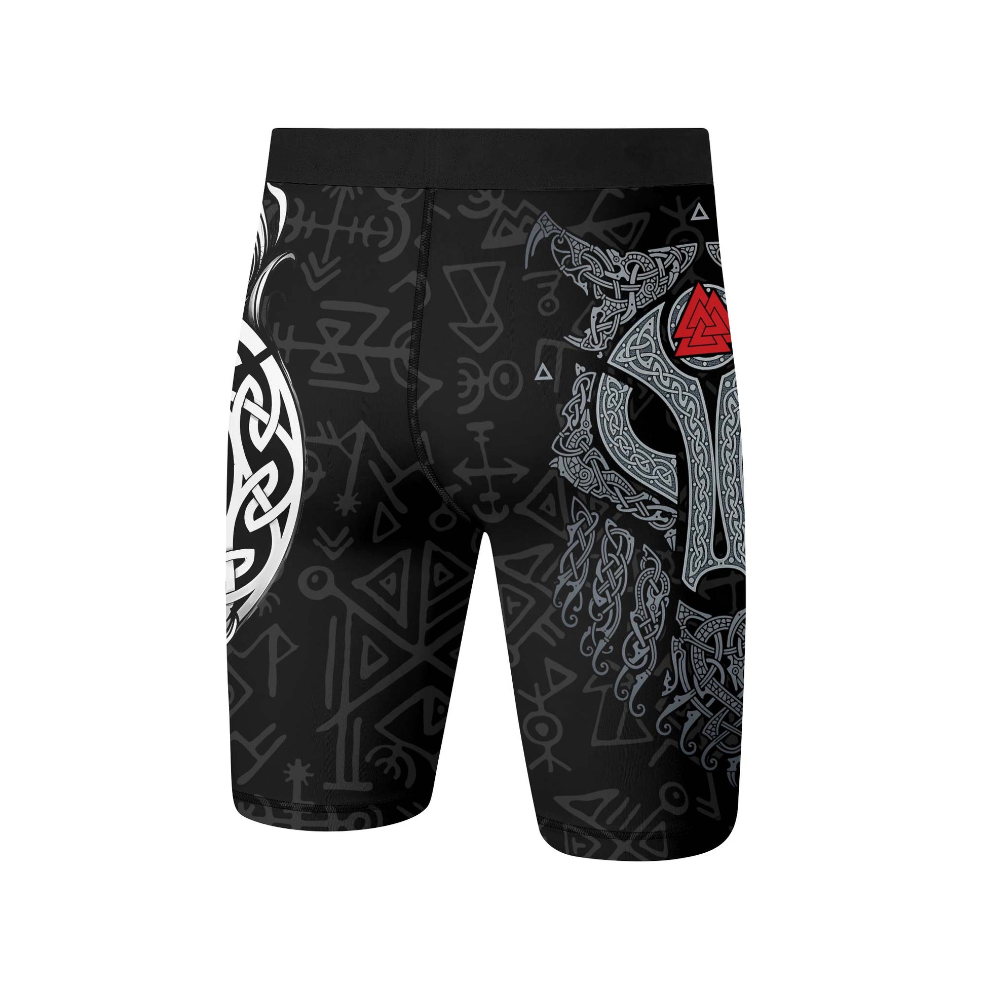 Cool Wolf Vegvisir Compression Shorts