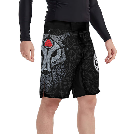 Cool Wolf Vegvisir Fight Shorts