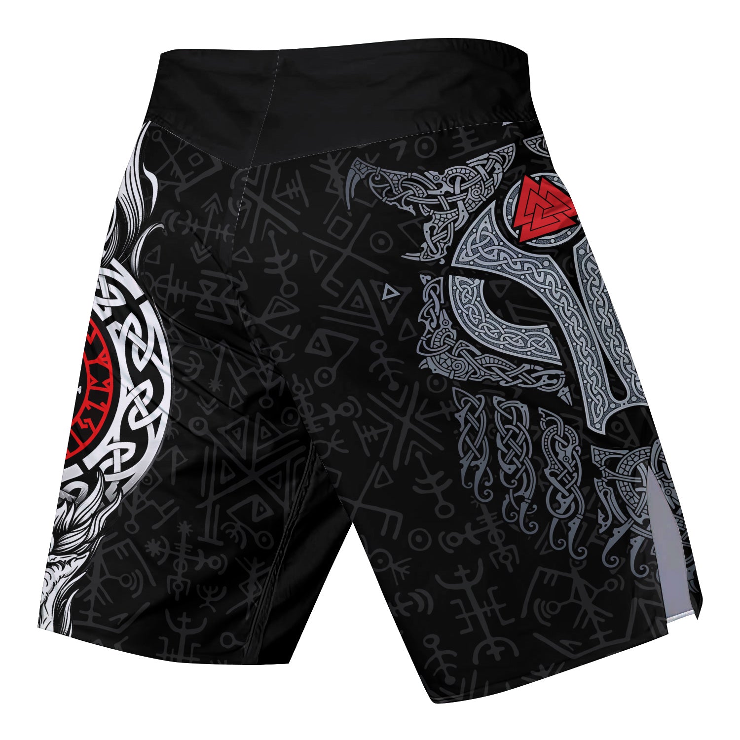 Cool Wolf Vegvisir Fight Shorts