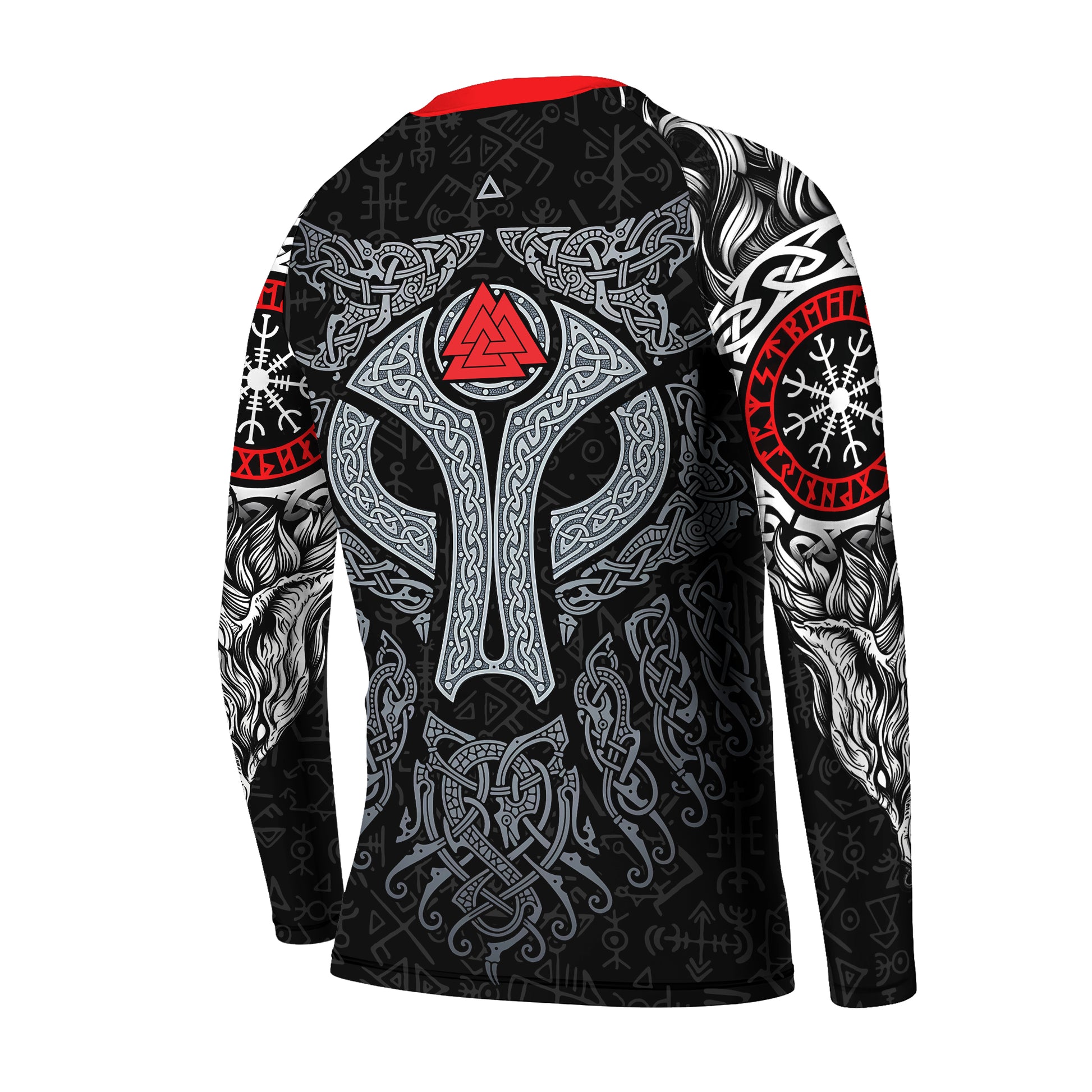 Cool Wolf Vegvisir Kids Rash Guard