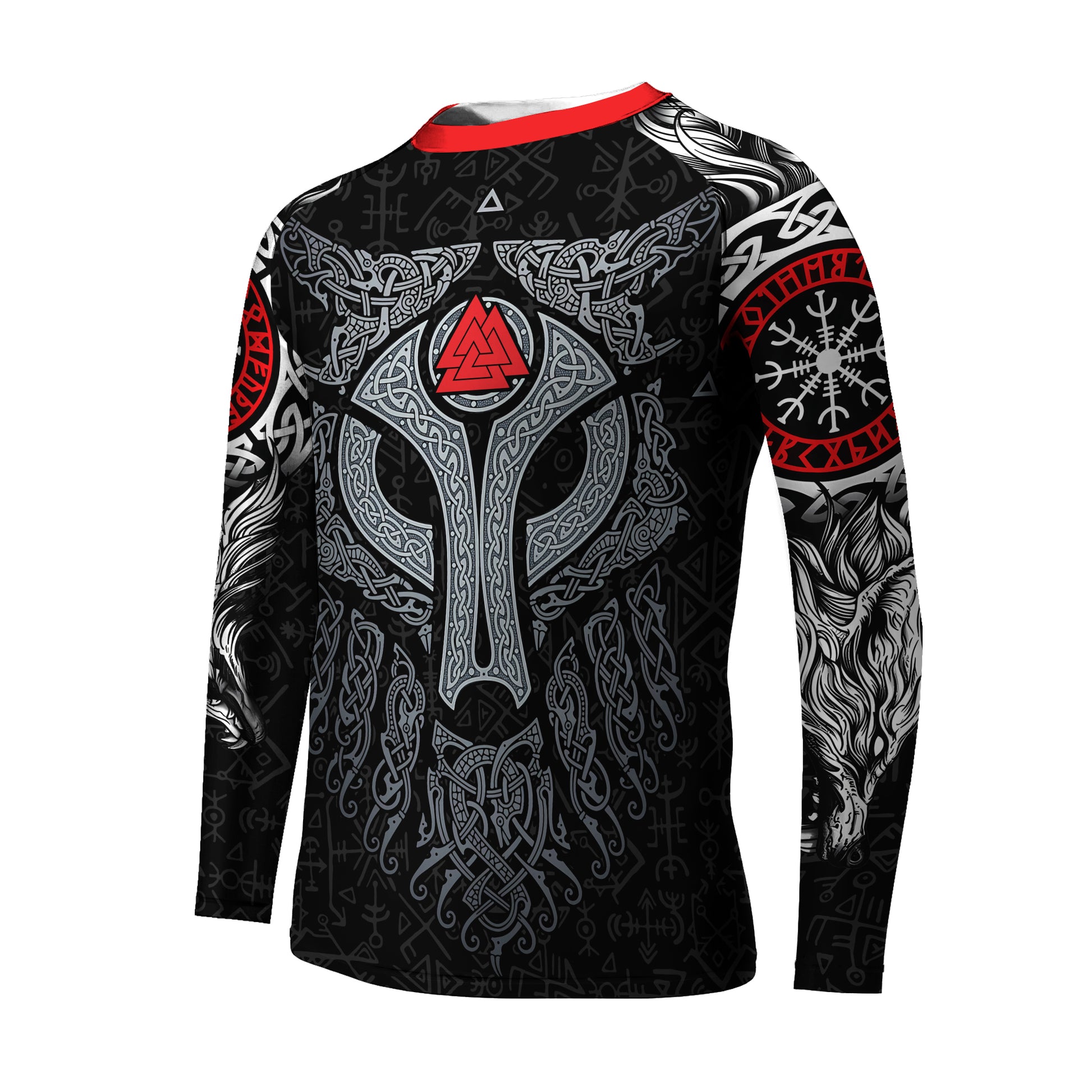 Cool Wolf Vegvisir Kids Rash Guard