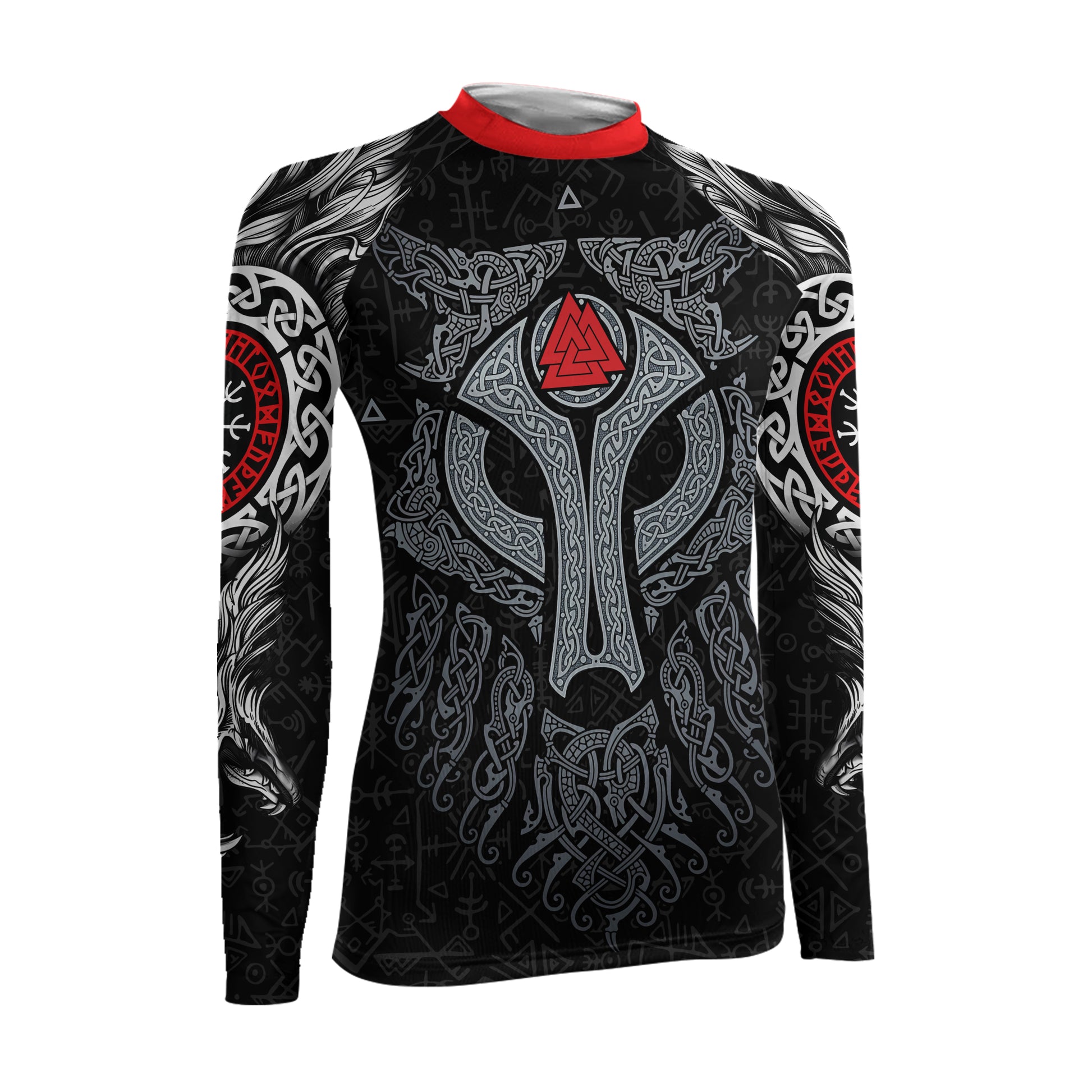 Cool Wolf Vegvisir Women's Long Sleeve Rash Guard