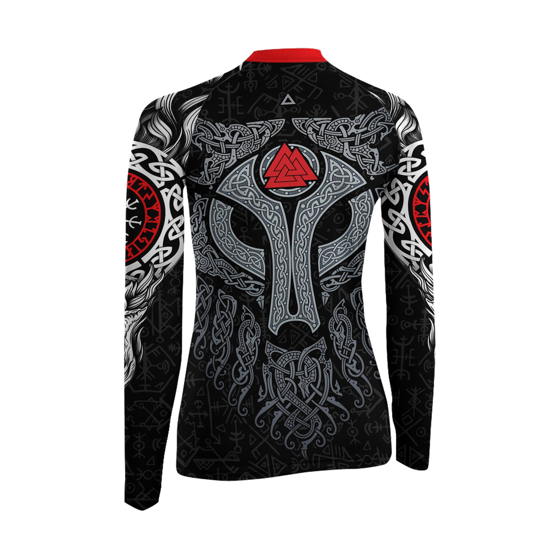 Cool Wolf Vegvisir Women's Long Sleeve Rash Guard