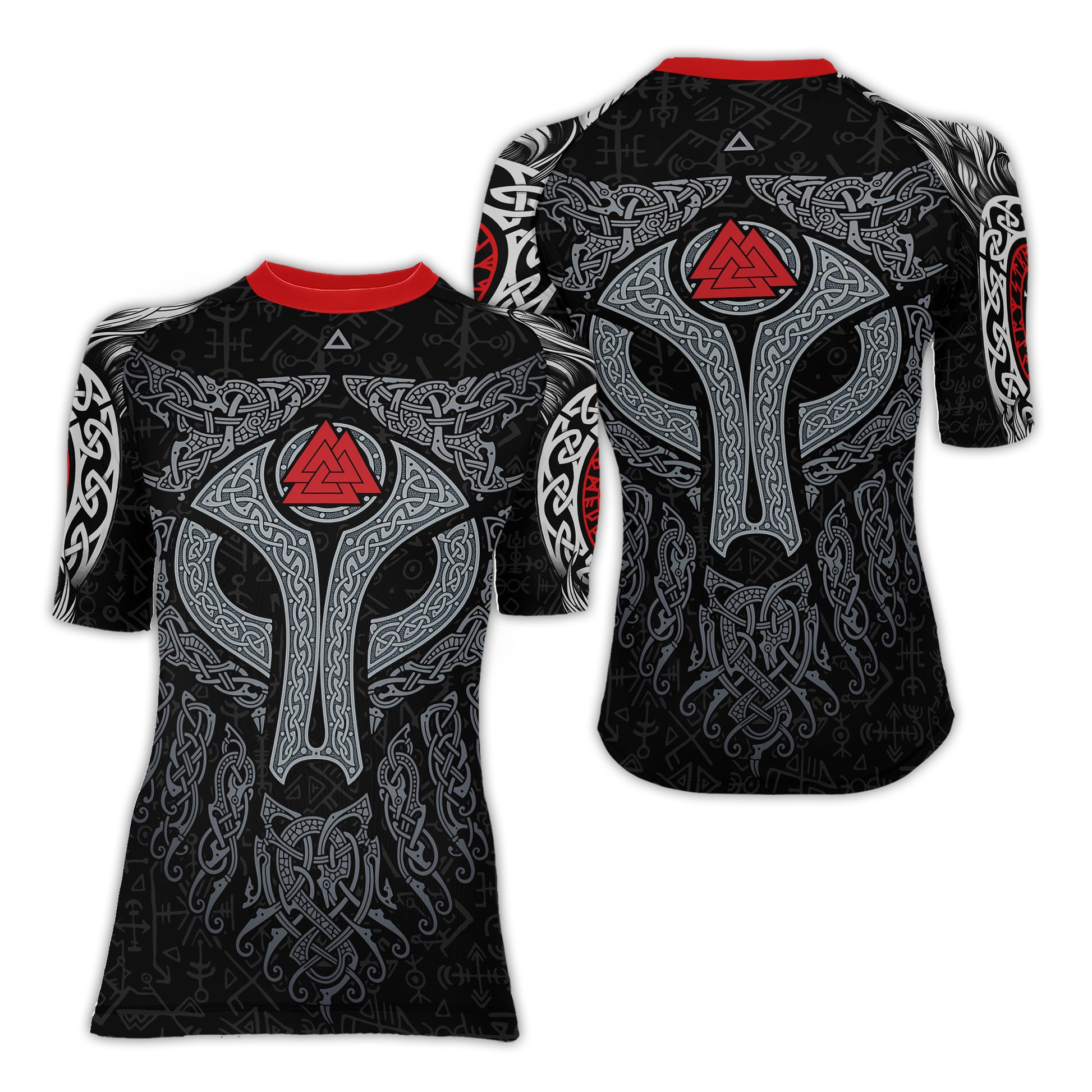 Cool Wolf Vegvisir Women's Short Sleeve Rash Guard