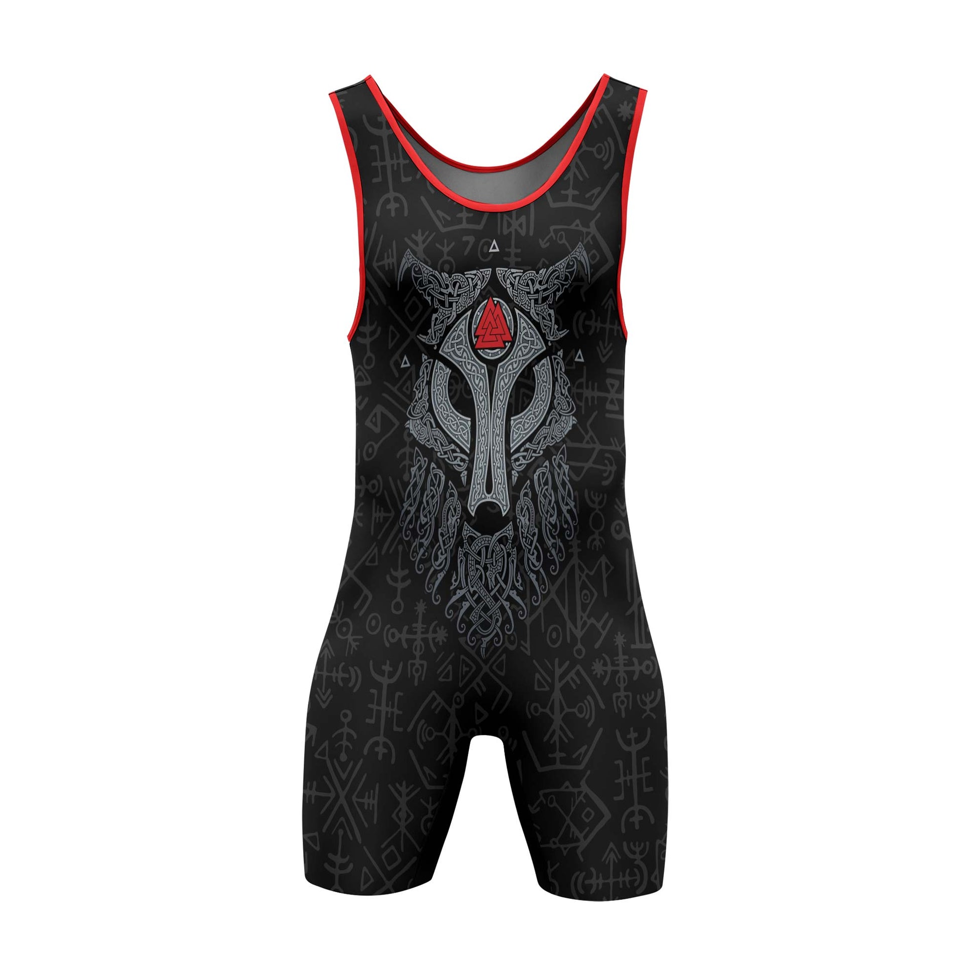 Cool Wolf Vegvisir Wrestling Singlets