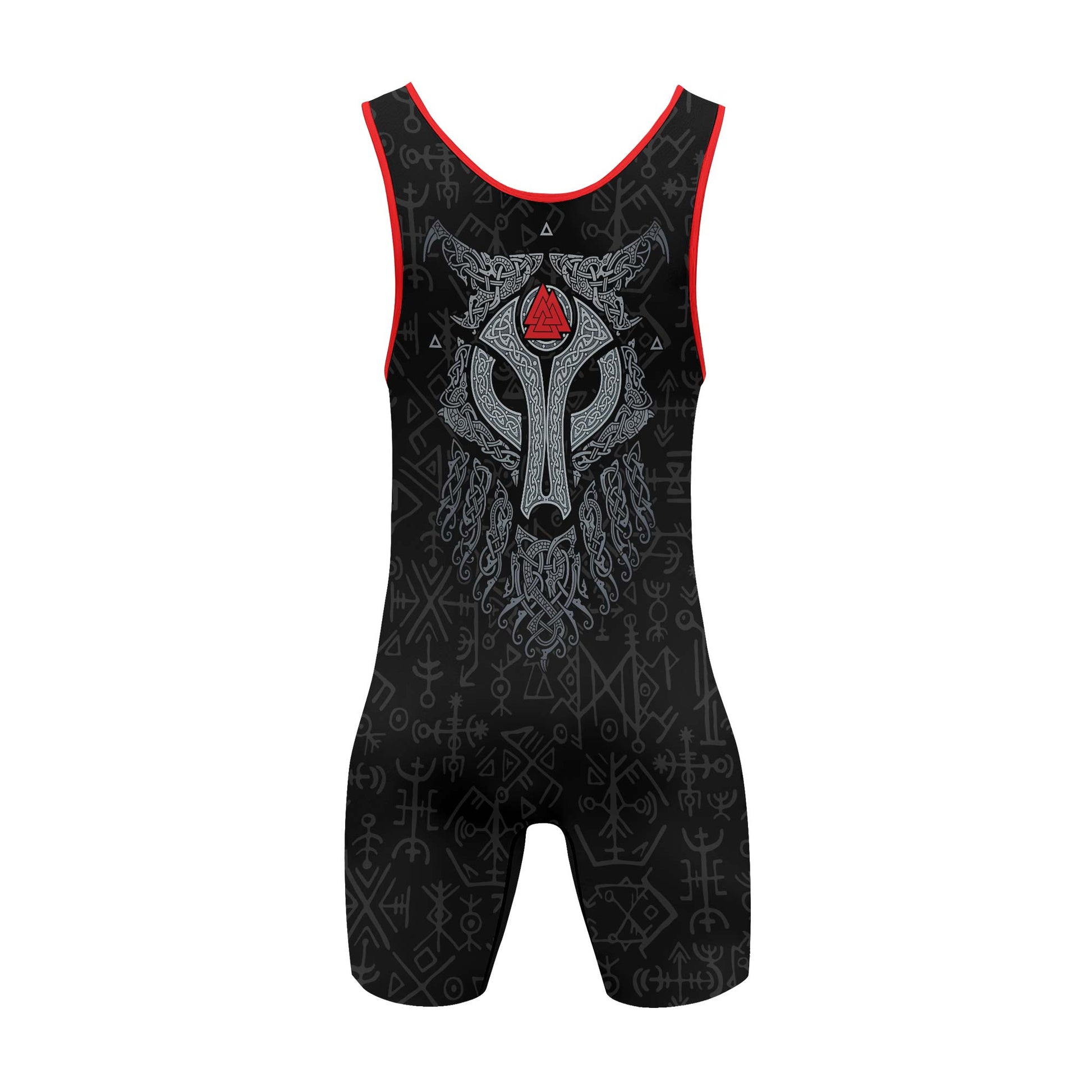 Cool Wolf Vegvisir Wrestling Singlets