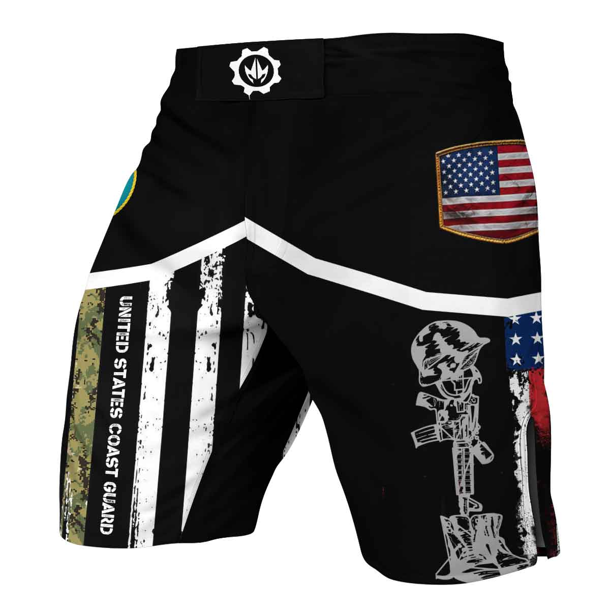 Cost Guard US Flag Fight Shorts