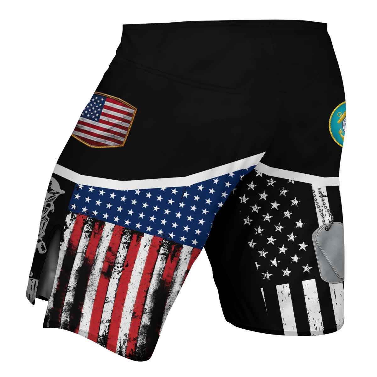 Cost Guard US Flag Fight Shorts