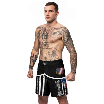 Cost Guard US Flag Fight Shorts