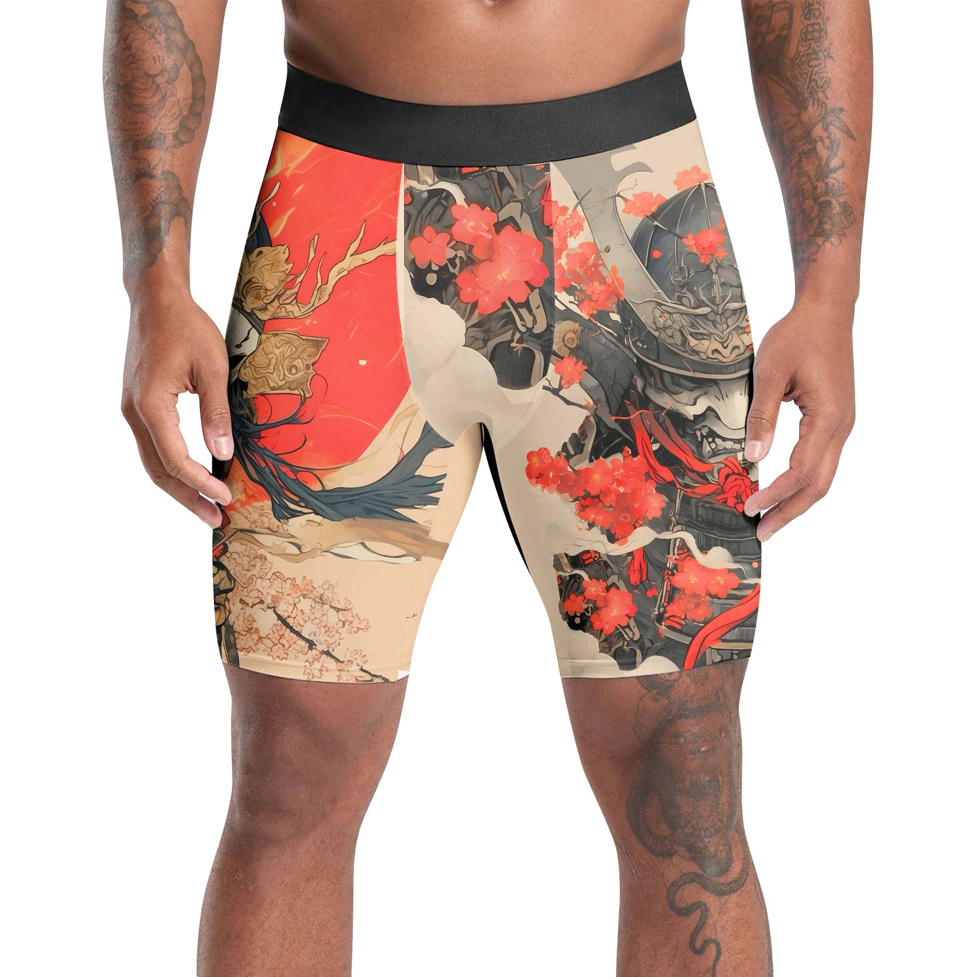 Crimson Oni Ascension Compression Shorts