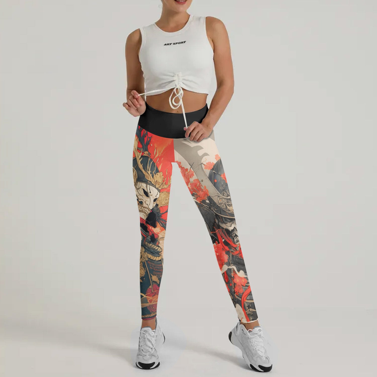 Crimson Oni Ascension Leggings