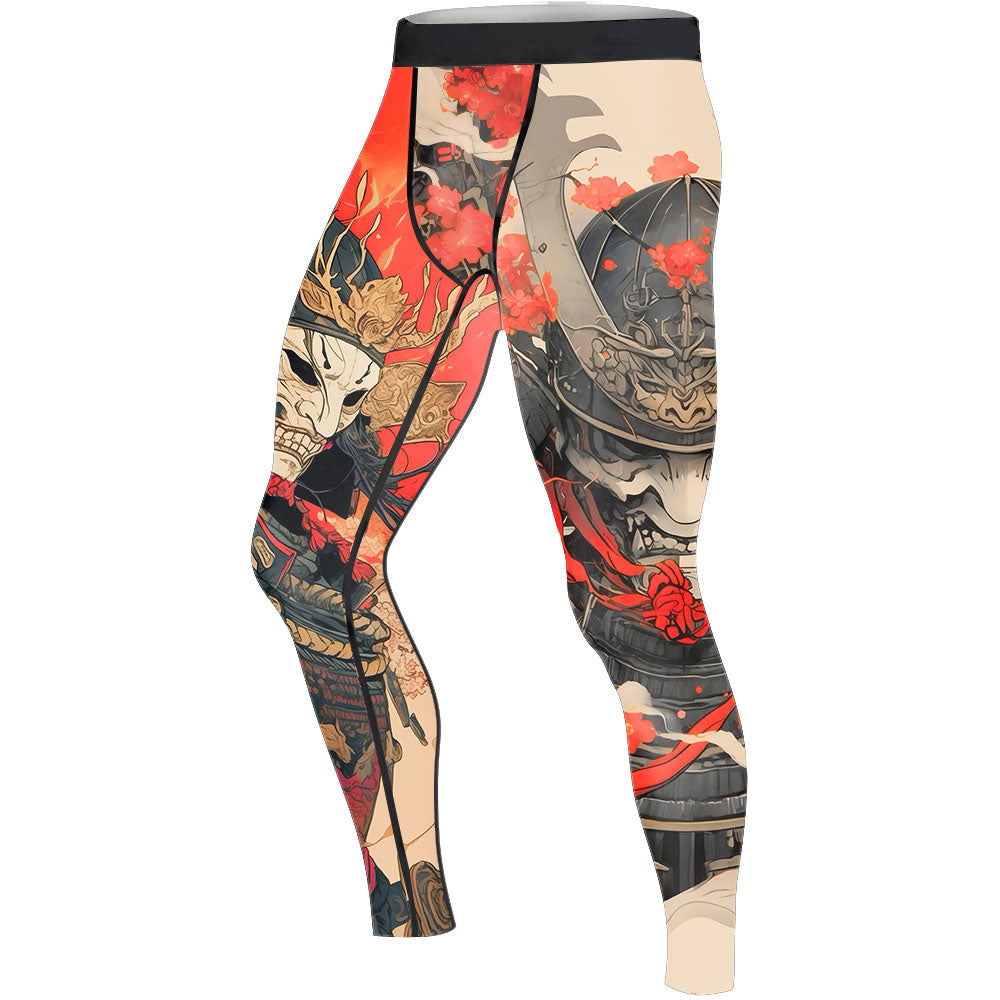 Crimson Oni Ascension Men's Compression Leggings