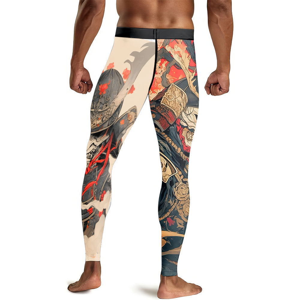 Crimson Oni Ascension Men's Compression Leggings