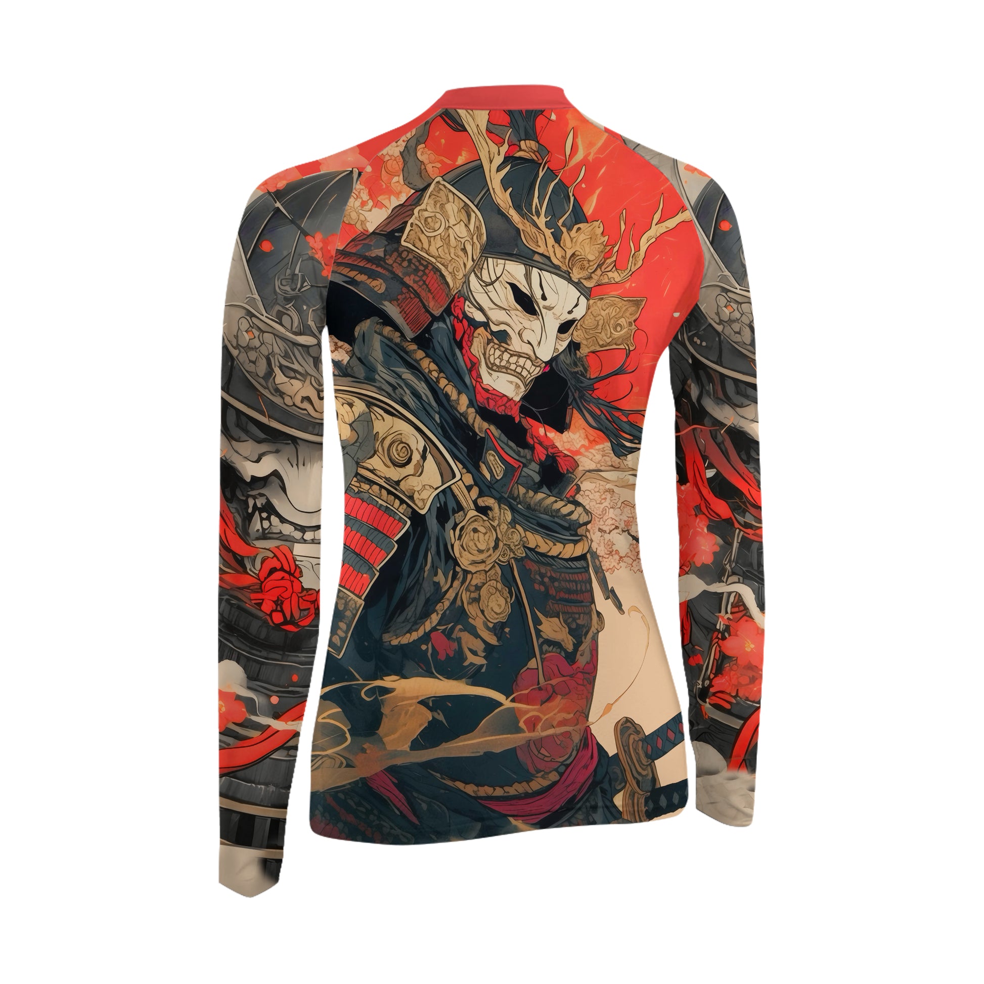 Crimson Oni Ascension Women's Long Sleeve Rash Guard
