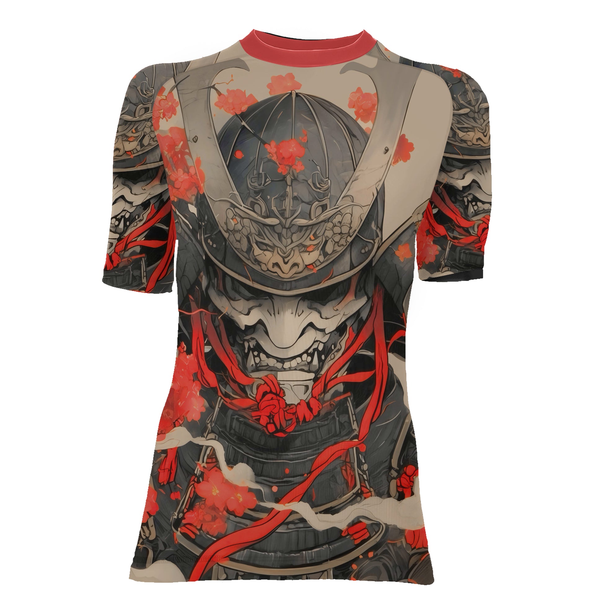 Crimson Oni Ascension Women's Short Sleeve Rash Guard