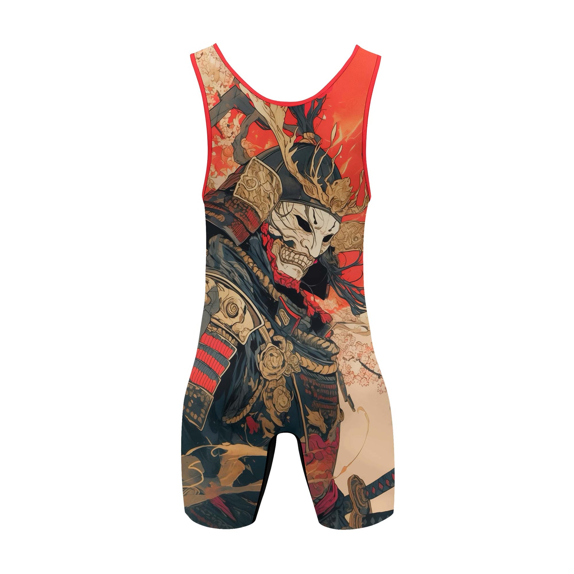 Crimson Oni Ascension Wrestling Singlets