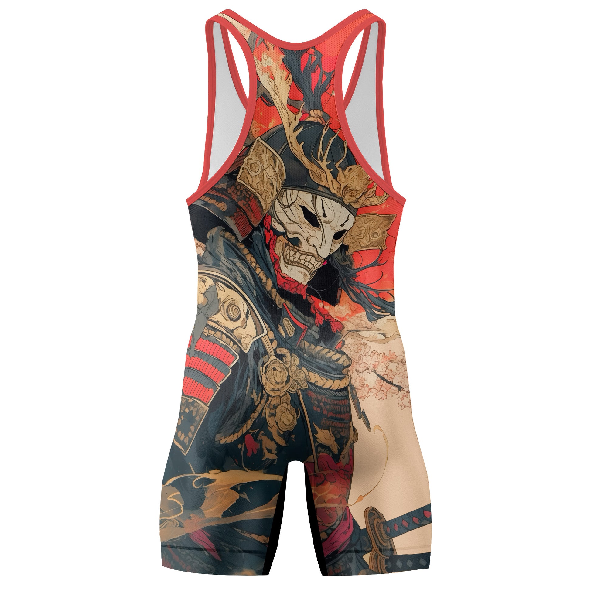 Crimson Oni Ascension Wrestling Singlets