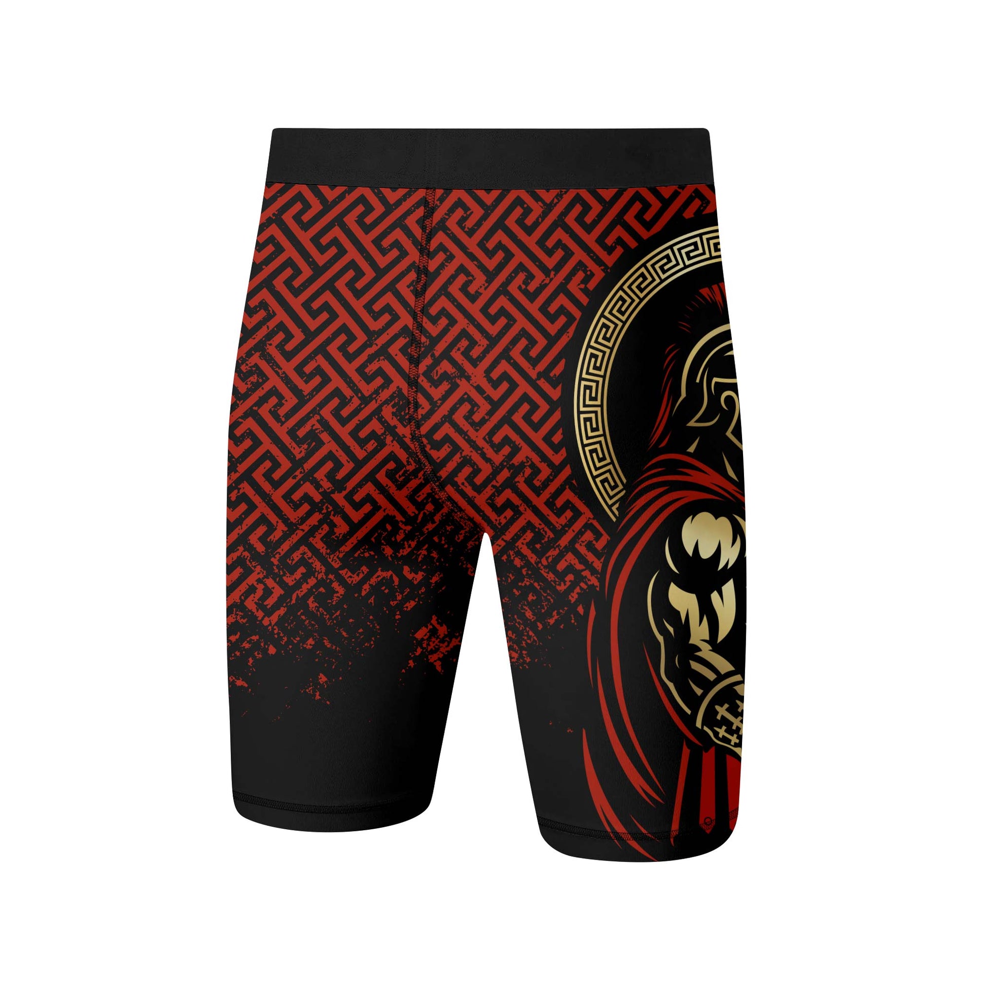 Crimson Spartan Compression Shorts