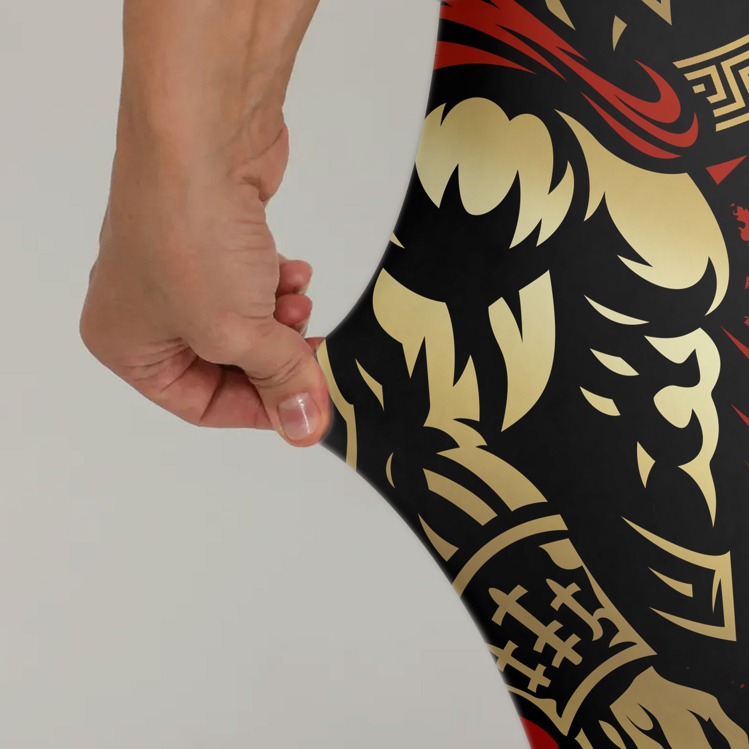Crimson Spartan Leggings