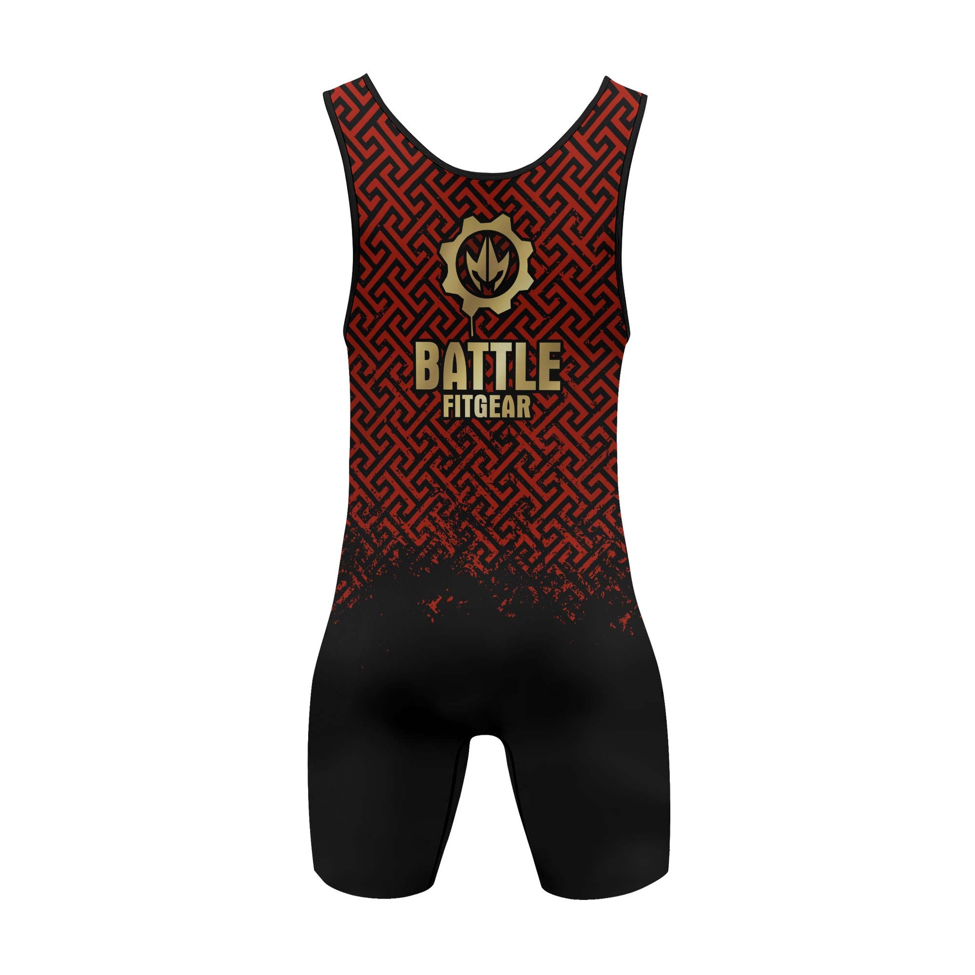 Crimson Spartan Wrestling Singlets