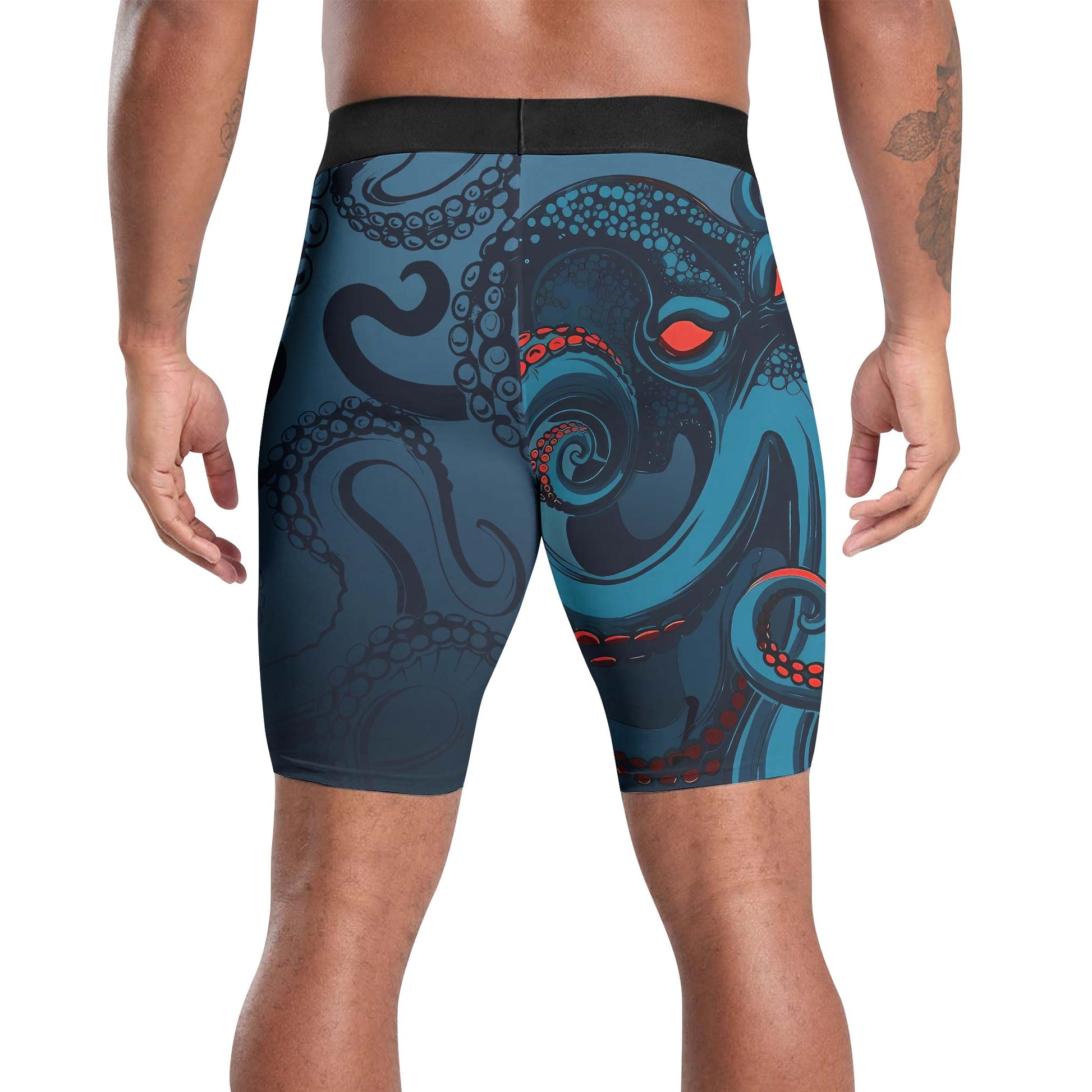 Dark Sea Octopus Compression Shorts