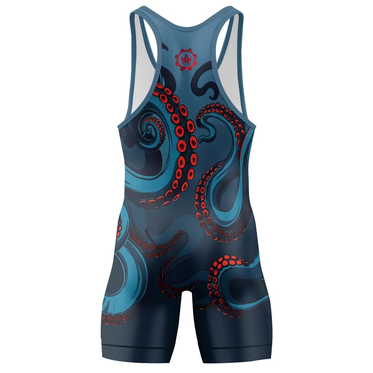 Dark Sea Octopus Wrestling Singlets - BattleFitGear