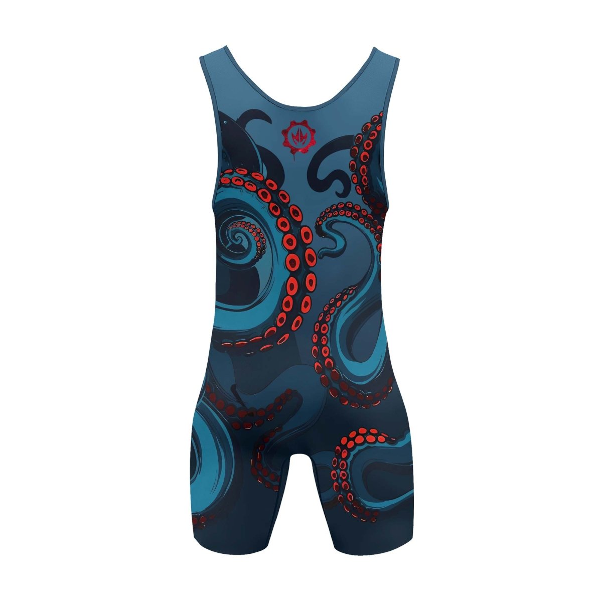 Dark Sea Octopus Wrestling Singlets - BattleFitGear