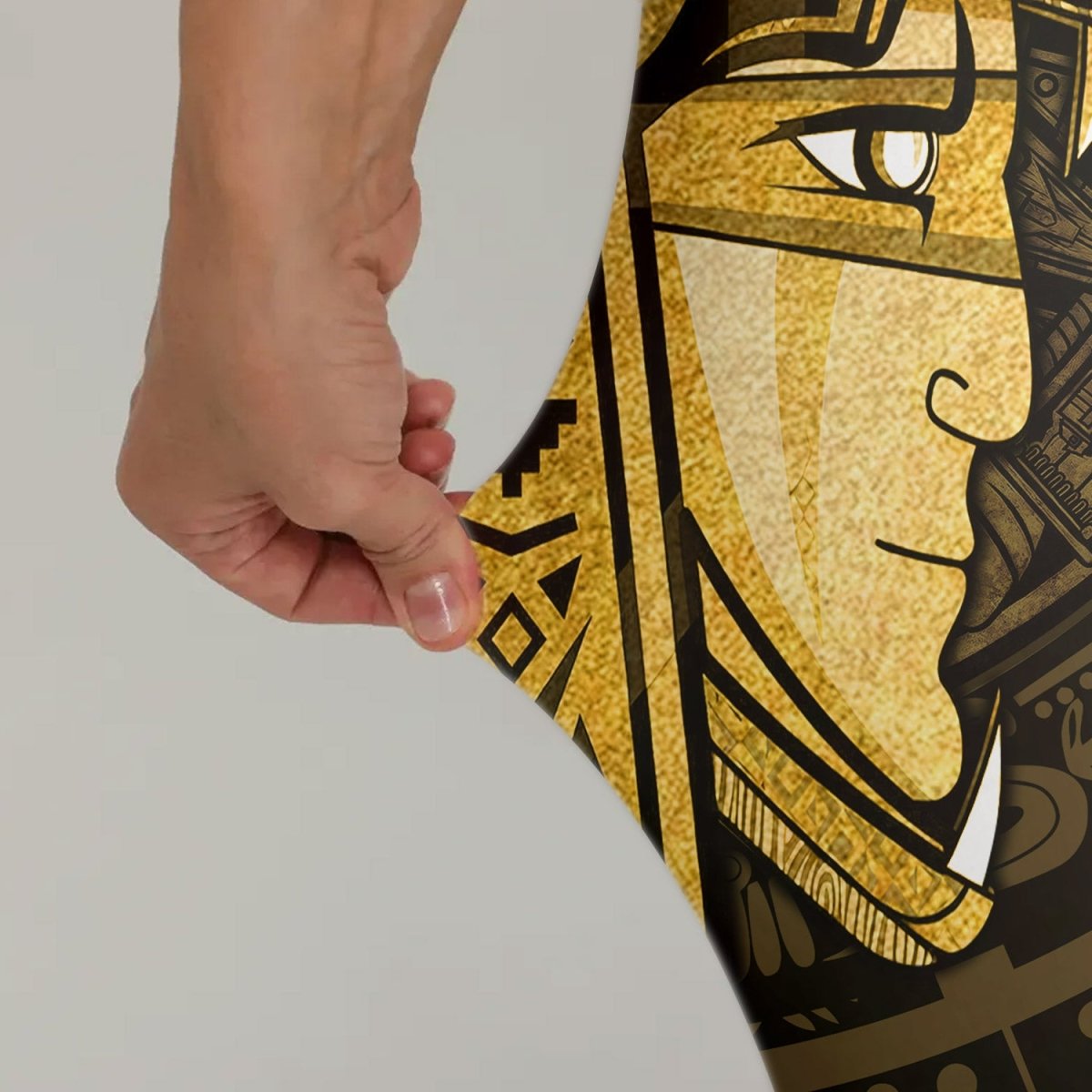 Darth Vader Aztec Calendar Leggings - BattleFitGear