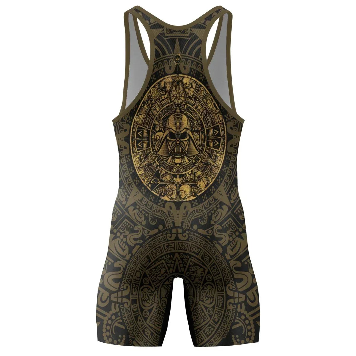 Aztec Singlets Darth Vader Aztec Calendar Wrestling Singlets | Unique Wrestling Singlet