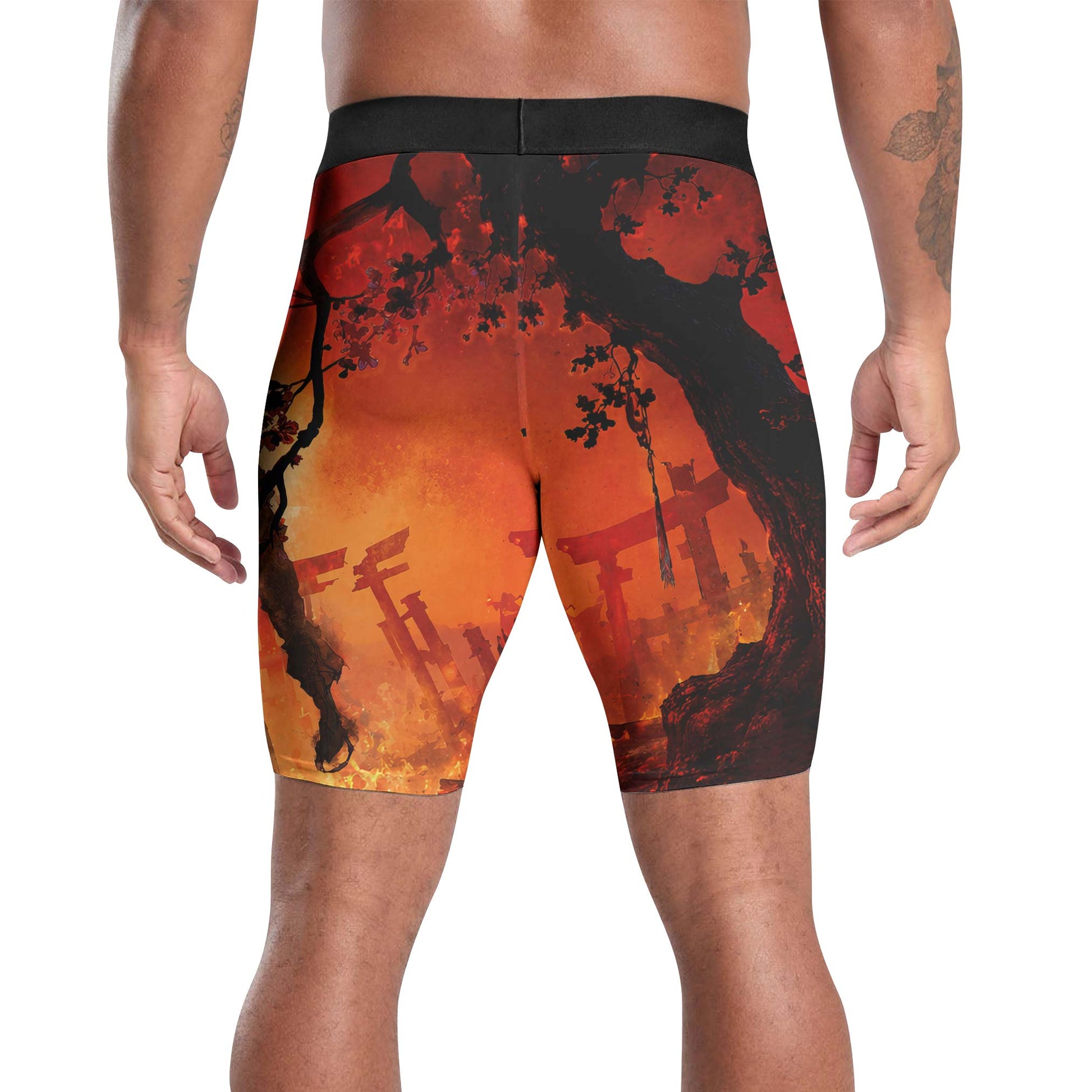 Dead Samurai Warrior Compression Shorts