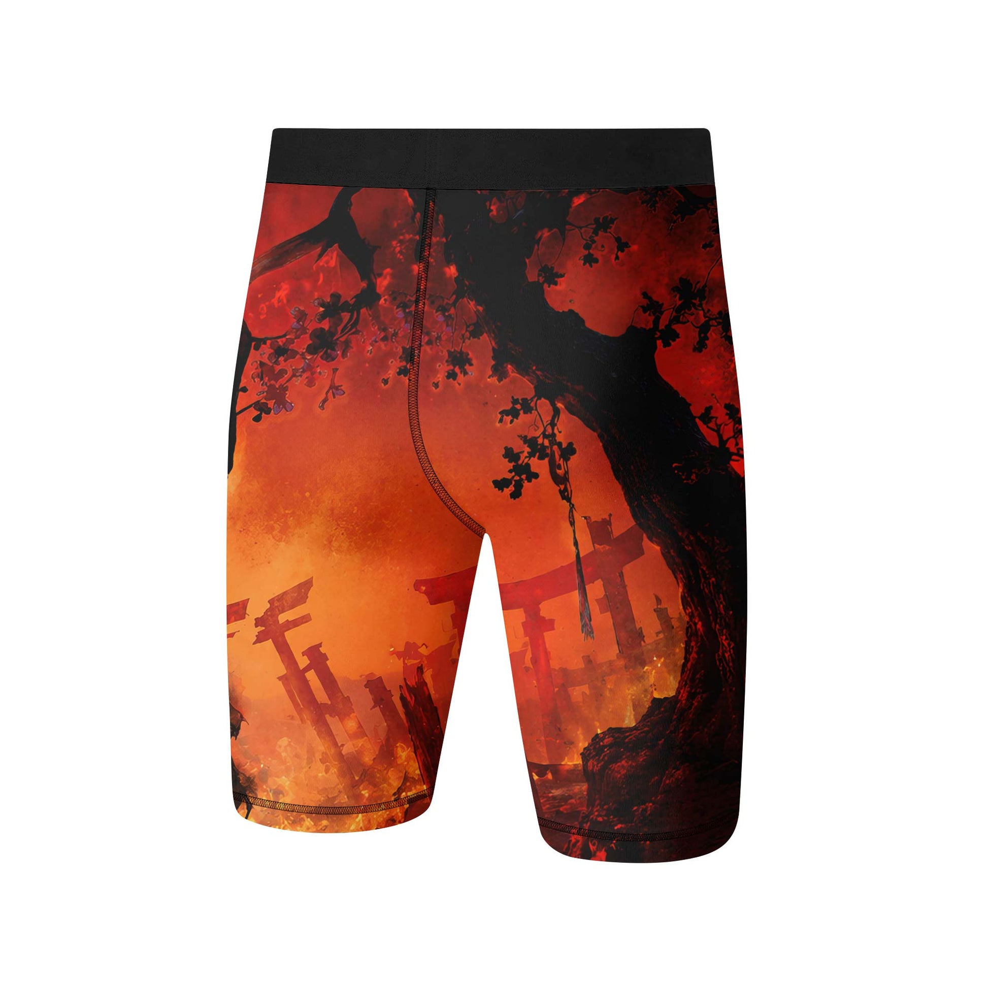 Dead Samurai Warrior Compression Shorts
