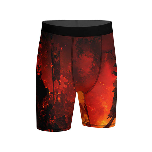 Dead Samurai Warrior Compression Shorts