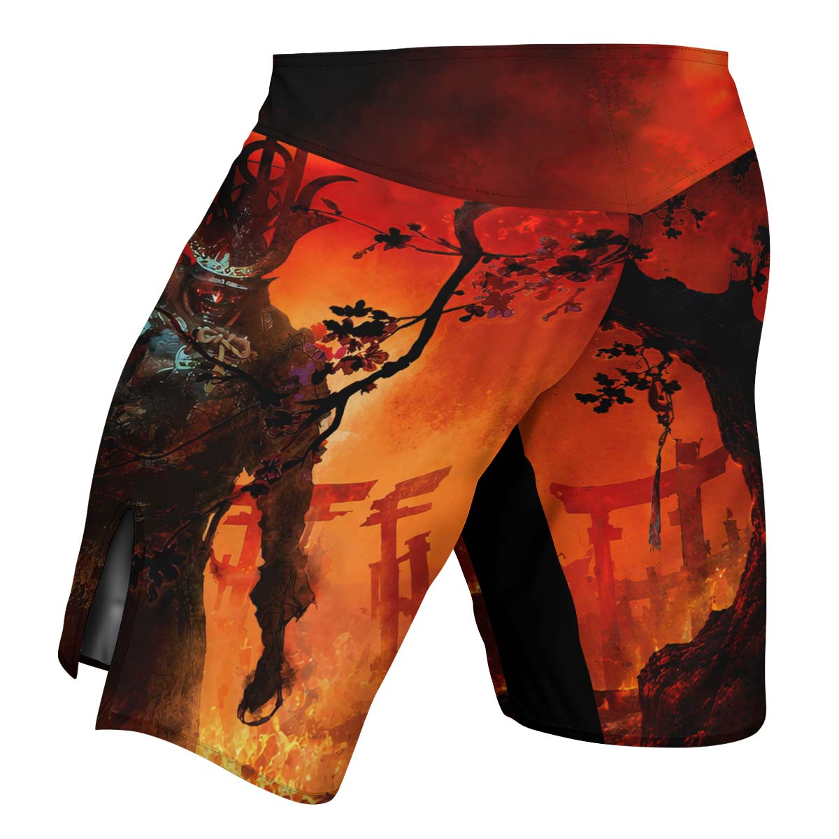 Dead Samurai Warrior Fight Shorts