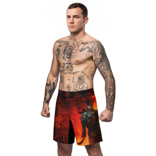 Dead Samurai Warrior Fight Shorts