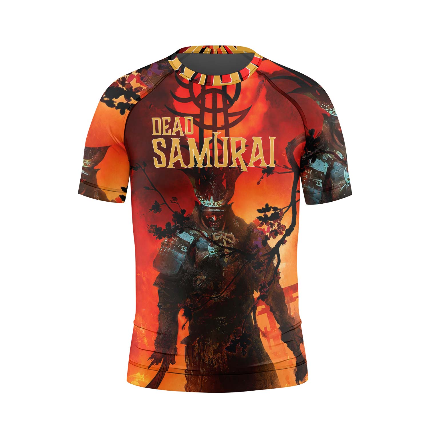 Dead Samurai Warrior Kids Rash Guard