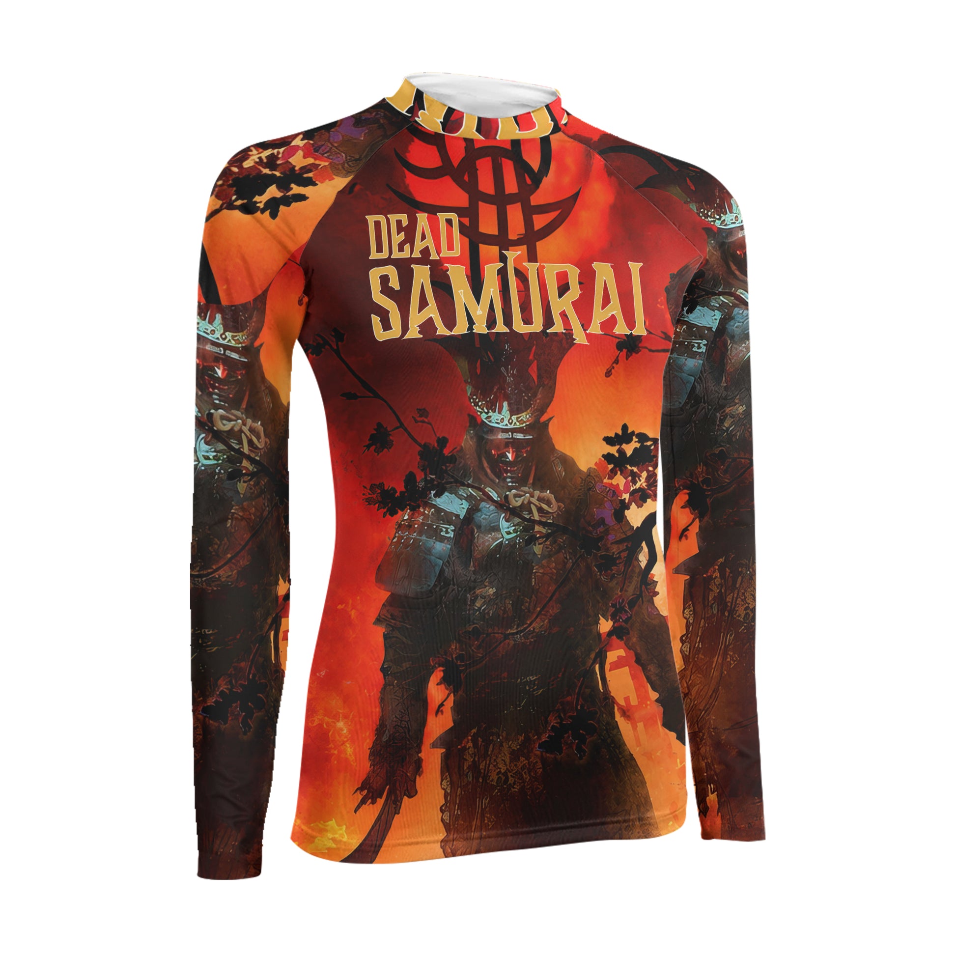 Dead Samurai Warrior Women's Long Sleeve Rash Guard