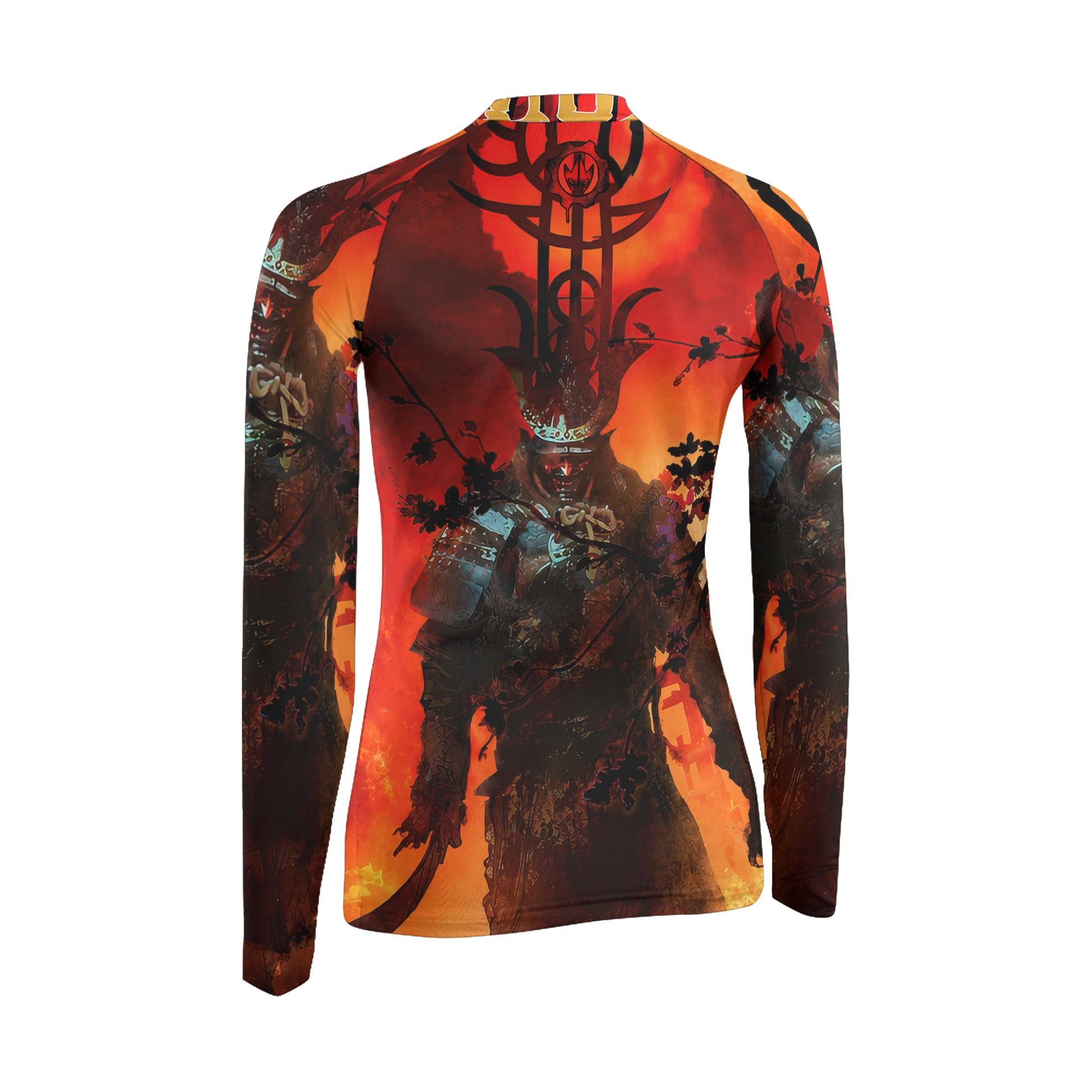 Dead Samurai Warrior Women's Long Sleeve Rash Guard