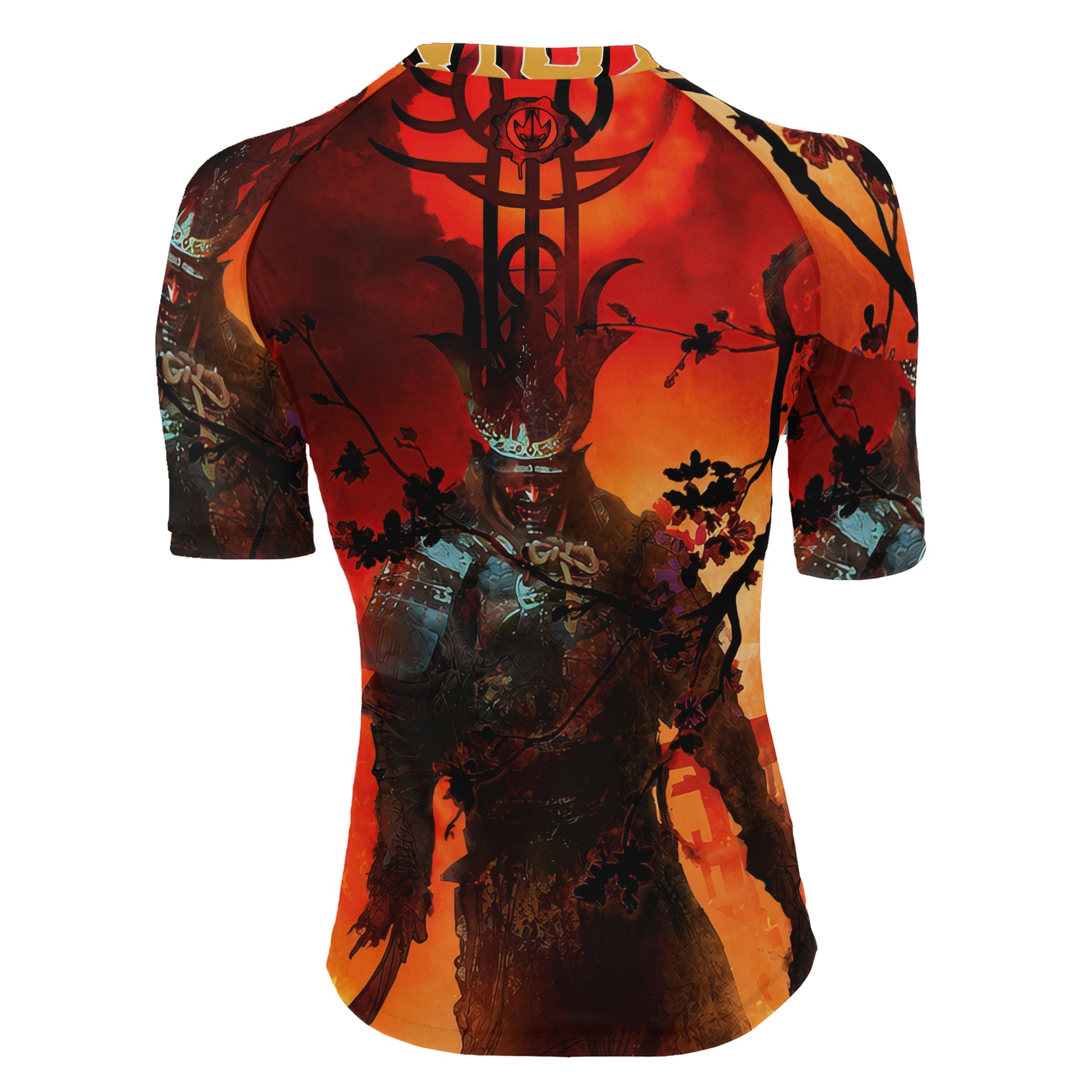 Dead Samurai Warrior Women's Short Sleeve Rash Guard