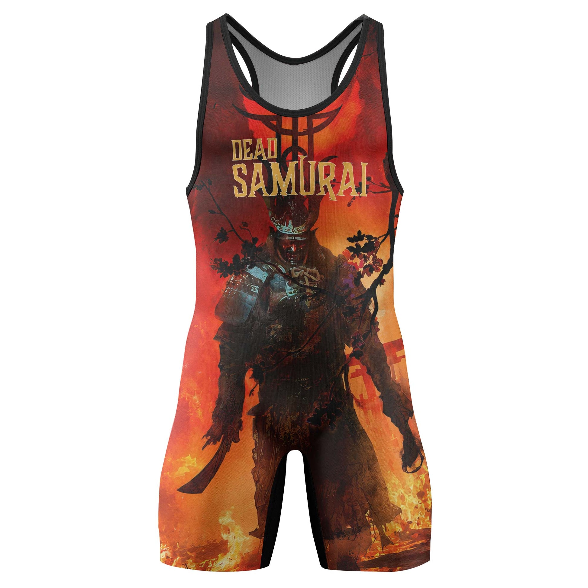 Dead Samurai Warrior Wrestling Singlets