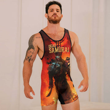 Dead Samurai Warrior Wrestling Singlets