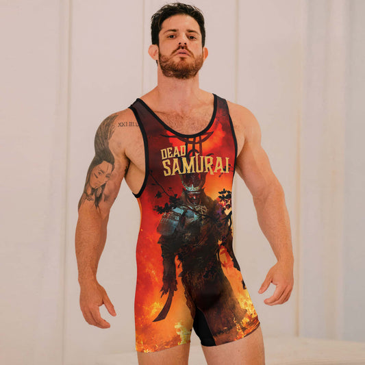 Dead Samurai Warrior Wrestling Singlets