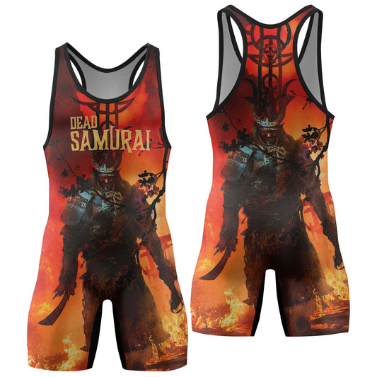 Dead Samurai Warrior Wrestling Singlets
