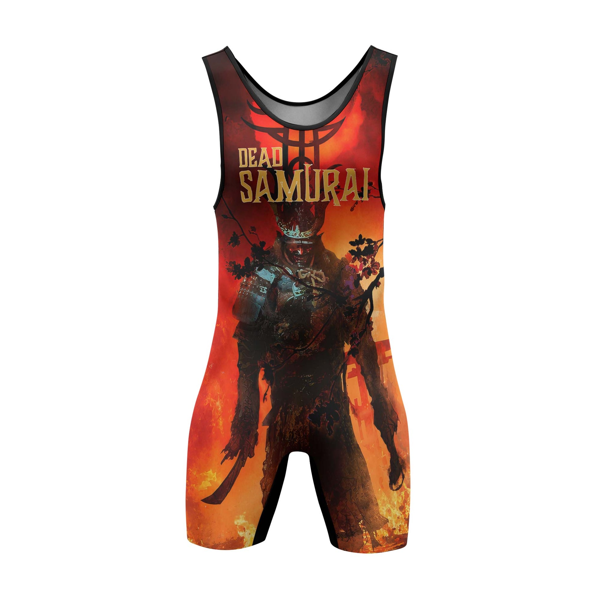 Dead Samurai Warrior Wrestling Singlets