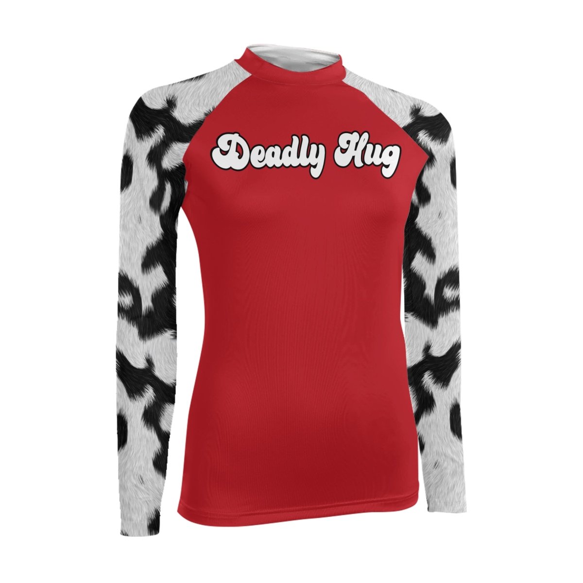 Deadly Hug Women's Long Sleeve Rash Guard - BattleFitGear