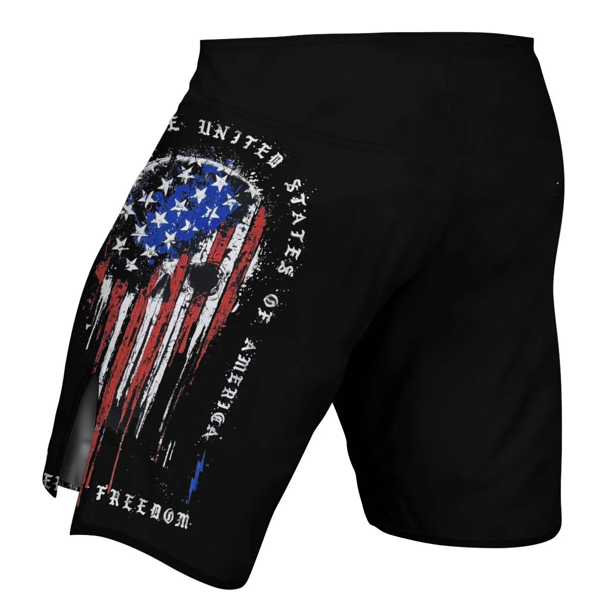 Defend Freedom Skull Fight Shorts