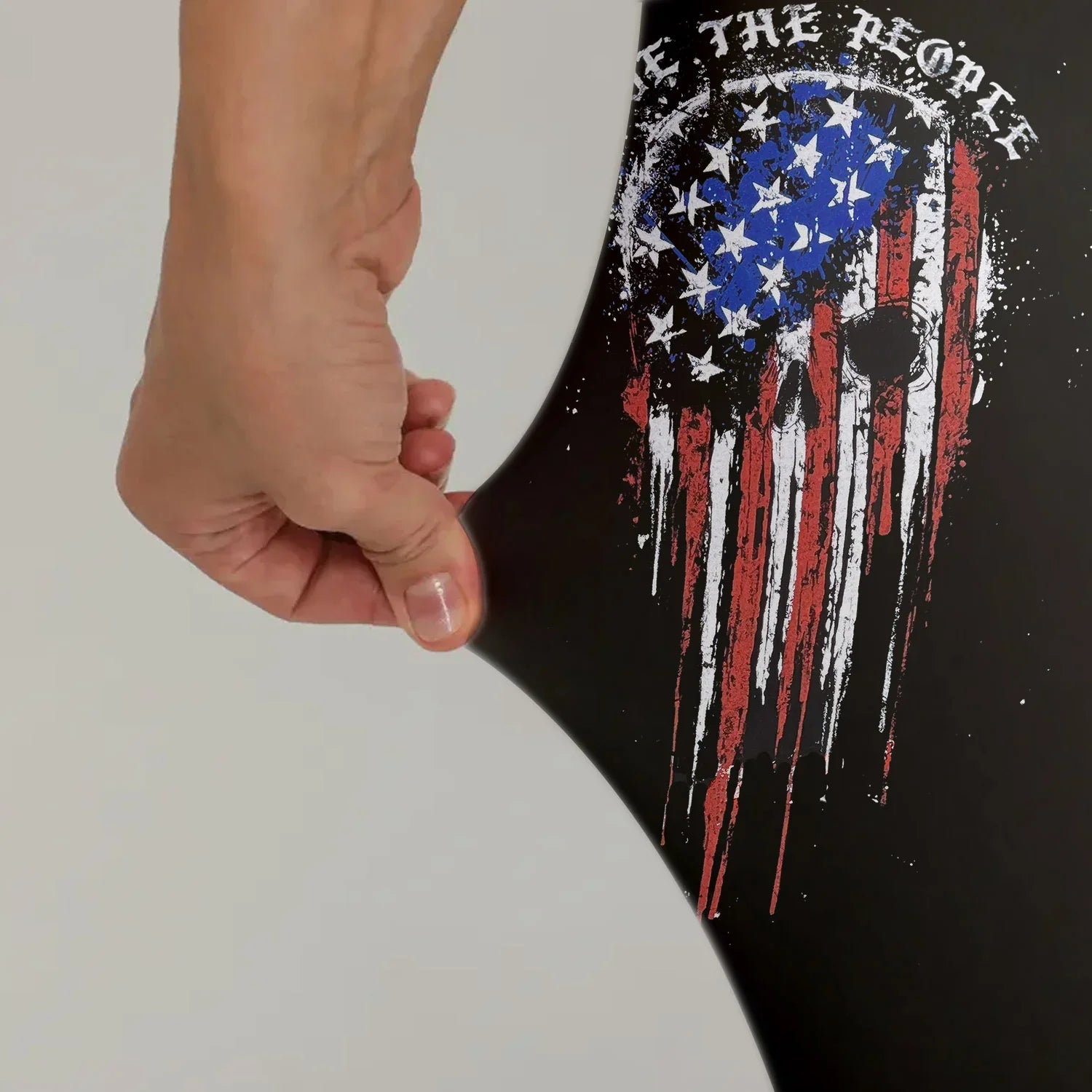 Defend Freedom Skull Leggings